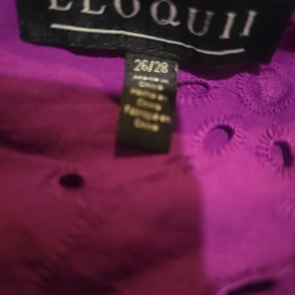 Vibrant Eyelet V-Neck Tie-Waist Dress - Picture 4 of 10